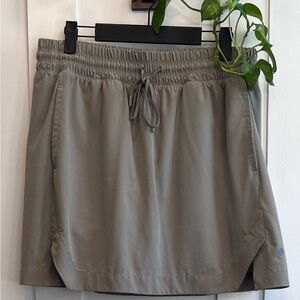 Olive Green Athletic Skirt